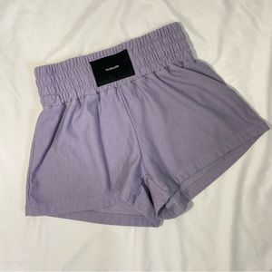 Talentless Womens Purple Boxing Shorts in Size Small